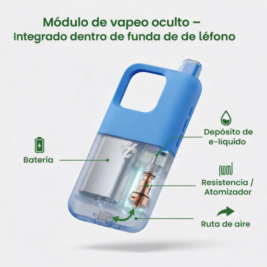 Funda inteligente                                                                                                           2-en-1 para iPhone