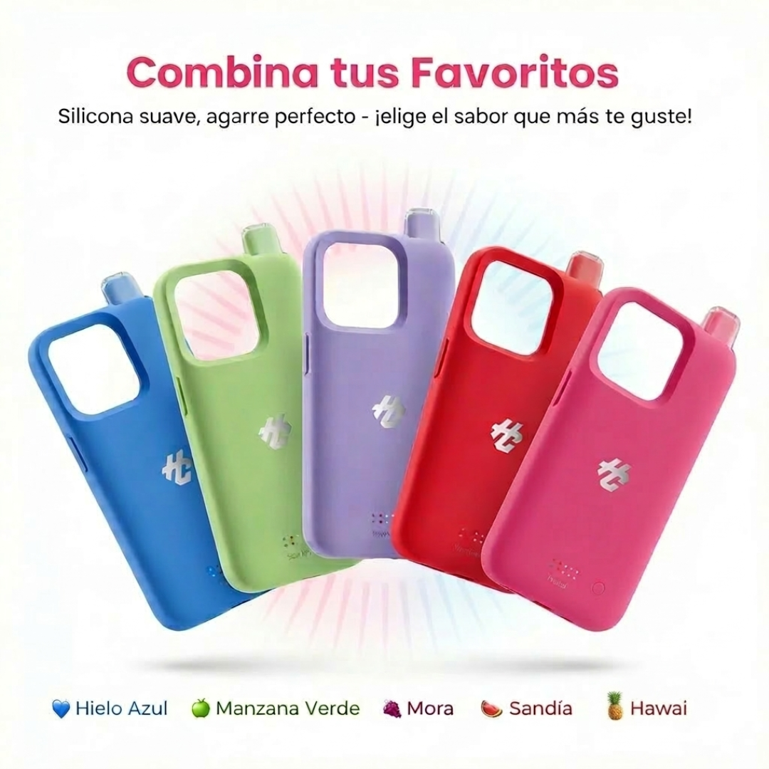Funda inteligente                                                                                                           2-en-1 para iPhone
